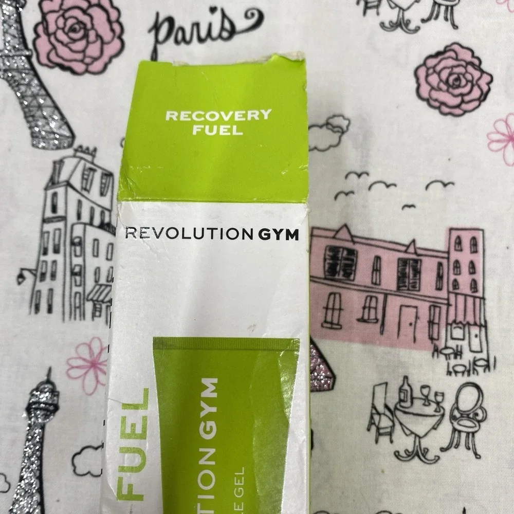 Revolution Fuel Recovery Gym‎ Menthol Cooling Muscle Gel 3.38 fl.oz VEGAN